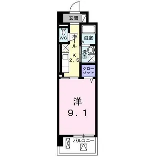 brote湘南【1階】の間取り