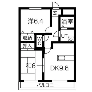 サンプレイス網干駅前【5階】の間取り