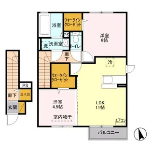 グリーンアベニューII【2階】の間取り