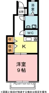 テニメントハウス フルール【1階】の間取り