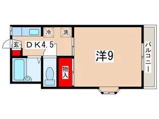 ベルコート【2階】の間取り