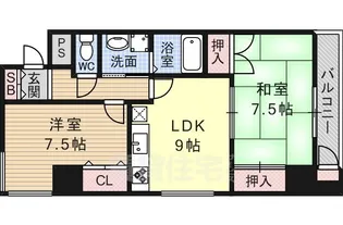 丹兵ビル【5階】の間取り