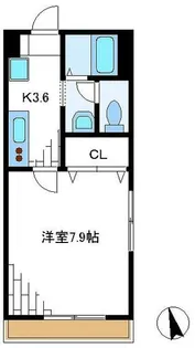 プランドールKIRIYA (プランドールキリヤ)【1階】の間取り