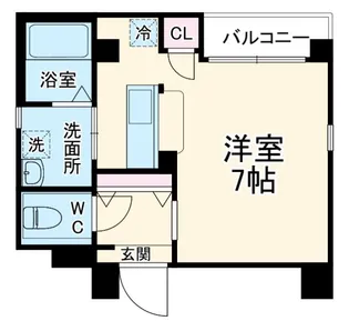 HIRO HOUSE【3階】の間取り