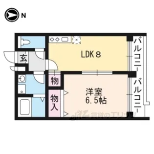 ブエナビスタ大津ウエストの間取り