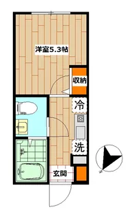 サンテラス鶴間【3階】の間取り