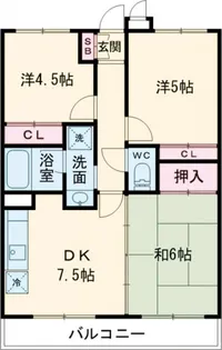 加藤マンション【3階】の間取り
