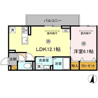 イルマーレ【2階】の間取り
