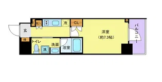 ステージグランデ八王子III【4階】の間取り