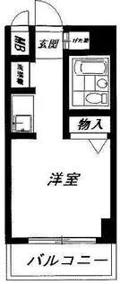 グリフィン横浜【3階】の間取り