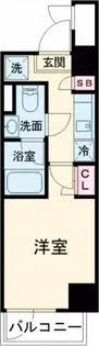 メインステージ新小岩【9階】の間取り