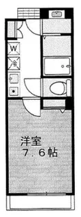 ビーカーサ東門前【1階】の間取り