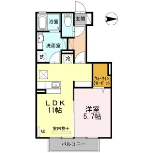 リシェス16【1階】の間取り
