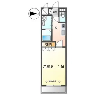 プラム・K【2階】の間取り
