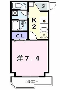 マイルストーン立町【4階】の間取り