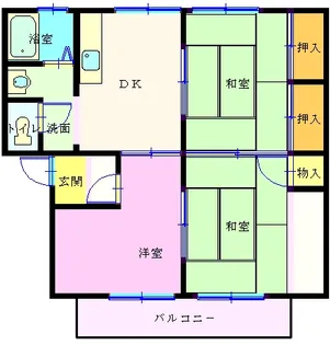 マンション光洋【3階】の間取り