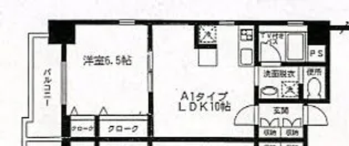 フォレスタ芝【3階】の間取り