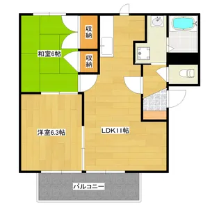 yard house 11【1階】の間取り