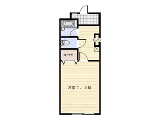 ハイネス及川【2階】の間取り