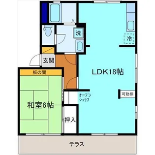 ソフィア成町 C棟【1階】の間取り