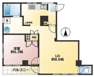 SIマンション【3階】の間取り