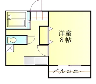 サンポート港楽【2階】の間取り