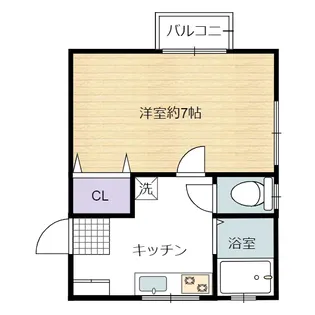 オーラム・ベル【1階】の間取り