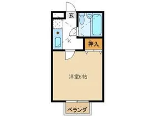 深谷壱番館【2階】の間取り