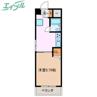 グラッツアモーレ名張【1階】の間取り