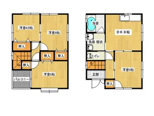 誠之永井住宅の間取り