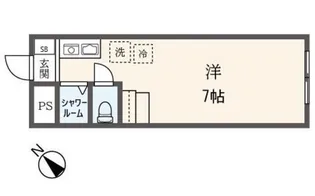 パークアベニュー小平2nd【2階】の間取り