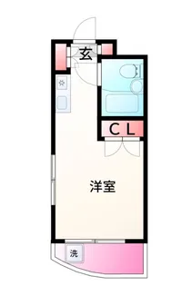 アートイン八王子【1階】の間取り