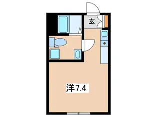 ルミエール大和24【2階】の間取り