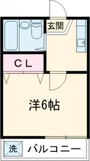 メルベーユ【2階】の間取り
