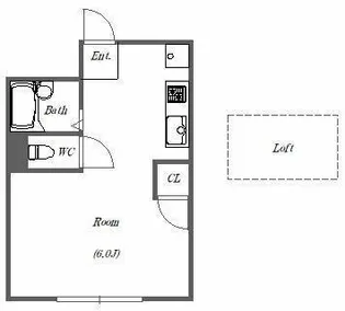 メゾン実籾【1階】の間取り