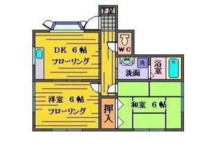 ペイジ247【2階】の間取り