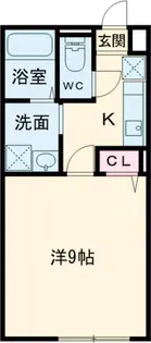 アムール里【1階】の間取り