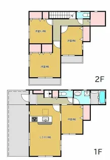 東京都日野市西平山5【一戸建】の間取り