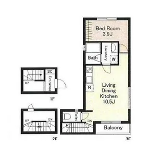 ヒルズ京栄No.8【3階】の間取り