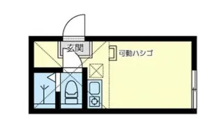 ユナイト幸シェリーメイ【1階】の間取り
