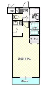 ラピス【1階】の間取り