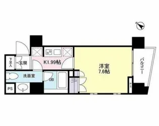 日本橋ミスモ【9階】の間取り