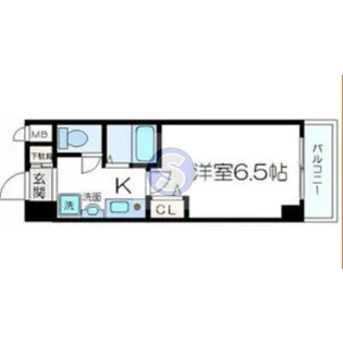 エスリード福島第3【7階】の間取り