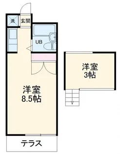 BOXHONDA【1階】の間取り