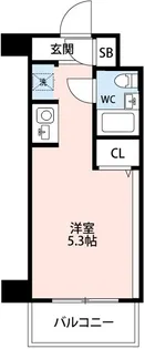 1Rの間取り画像