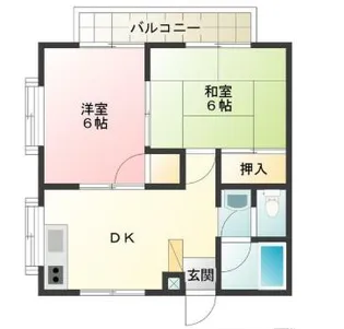 モンレーヴ21【2階】の間取り