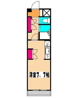 ルシエール西川口【3階】の間取り