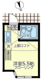 ユナイト境之谷プリンアラモード【1階】の間取り