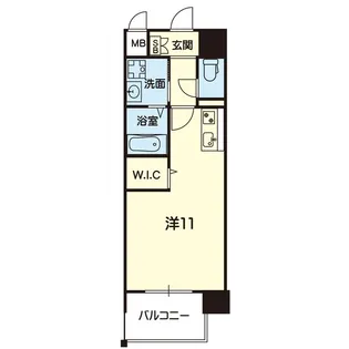 ライズ大津V【3階】の間取り