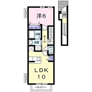カーサ・中野 A棟【2階】の間取り